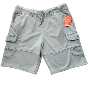 Boys Wonder Nation Terry Cargo Shorts Sz XL(14-16) Husky NWT